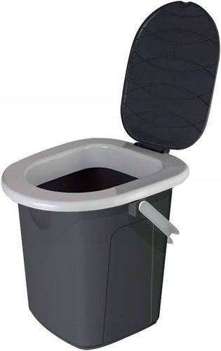 BRANQ - Toaleta turystyczna przenośna - WC na działkę - wiadro - 22 L na Arena.pl