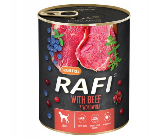 RAFI PREMIUM Mokra karma dla psa Mix smaków 12x800g na Arena.pl