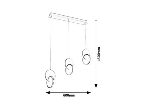 Lampa wisząca Assana na Arena.pl