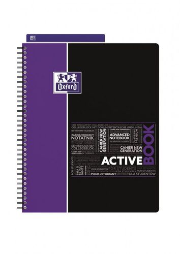 kołonotatnik a4+/80k oxf activebook 6654 na Arena.pl