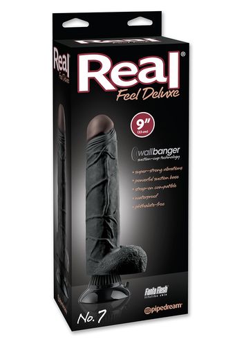 Wibrator-Real Feel Deluxe 7 Black na Arena.pl