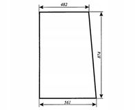 szyba boczna - bok ciągnika T25 A2 Władimirec POM Zamość