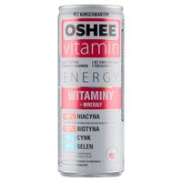 Oshee Vitamin Energy Napój gazowany o smaku pomarańczowym 250 ml
