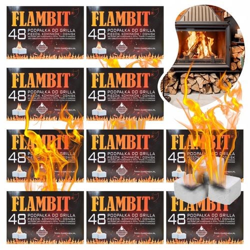 PODPAŁKA BIAŁA DO KOMINKA PIECA GRILLA x480 KOSTEK ROZPAŁKA GRILLA na Arena.pl