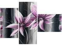 100CM 80 OBRAZ 3 ELEM ZGRANY DUET ŚCIENNY