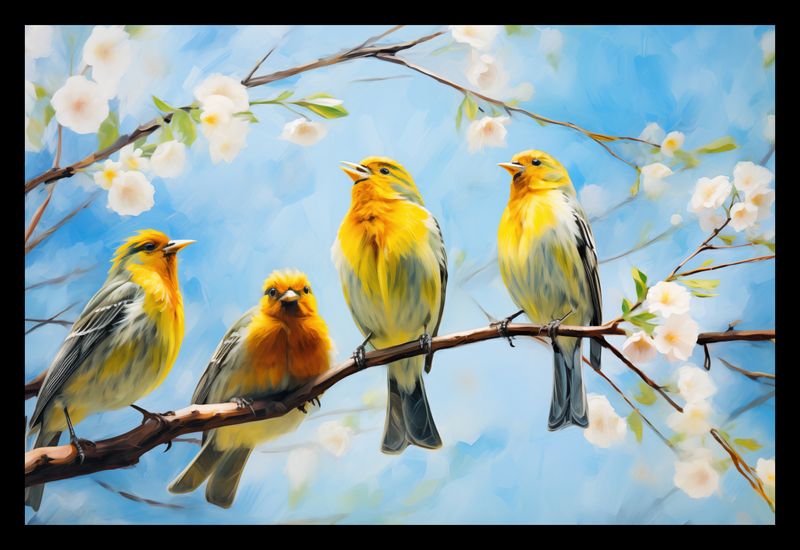 Plakat 30x20cm Wiosenne Pogwizdy zdjęcie 2