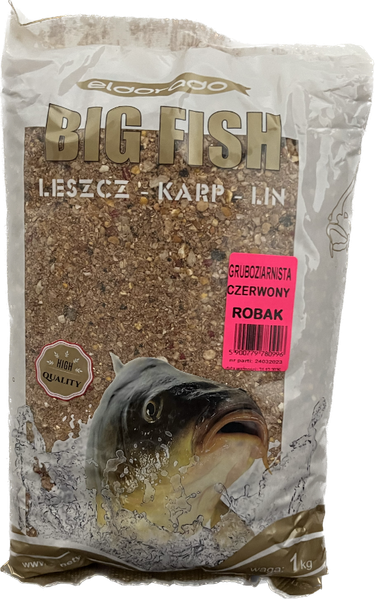 Big Fish Carpstar Czerwony Robak 1kg zdjęcie 1