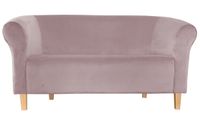 Sofa Milo MG55 szary róż nogi 15 buk