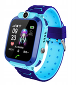 Smartwatch dla dzieci Q12 niebieski PL