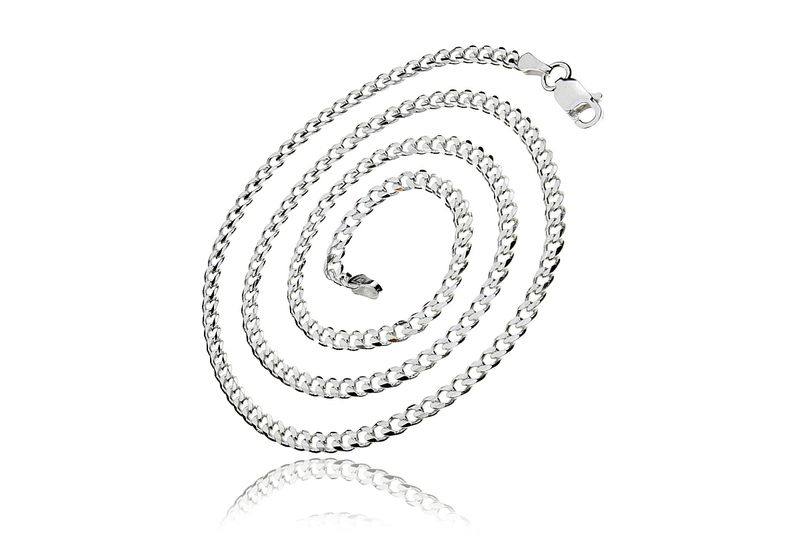 MĘSKI ŁAŃCUSZEK ŁAŃCUCH PANCERKA PANCER 60CM zdjęcie 1