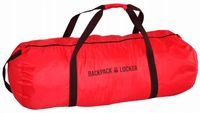 Pokrowiec na plecak do samolotu - 55-75l - Backpack Locker - czerwony