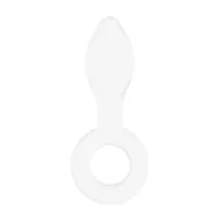 christalino szklany korek anatomiczny borokrzemianowy niebieski