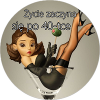 Opłatek na tort Urodziny 18 30 40 50 Balony Happy Birthday Kobieta Postać