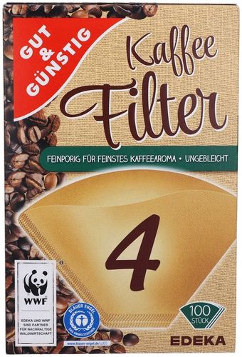 5 x FILTRY do kawy 4 papierowe do ekspresów 100 sztuk na Arena.pl