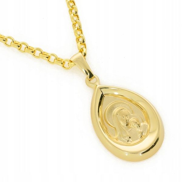 Złoty medalik Próby 585 gr. 0.94 zdjęcie 2