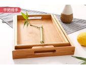 Taca Śniadaniowa - Kuchenna - Bambusowa 30X20X4cm