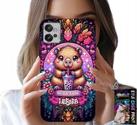 ETUI DO MOTOROLA G32 - SŁODKA KAPIBARA Z SZEJKIEM, SUPER WZORY