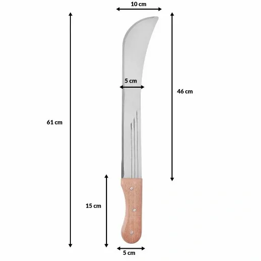 MACZETA NÓŻ KARCZOWNIK BAUSTER 61cm zdjęcie 2