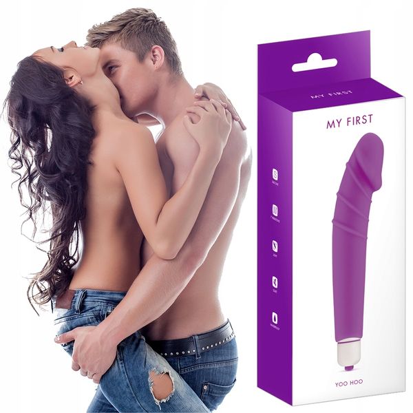 Wibrator, masażer stymulujący. Fioletowy zdjęcie 6