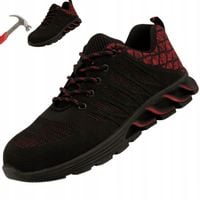 Półbuty ROBOCZE męskie buty ochronne bhp LEKKIE sportowe z NOSKIEM S1 r.43