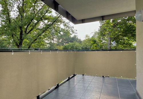 Osłona balkonowa balkon taras płot 1X5m toupe na Arena.pl
