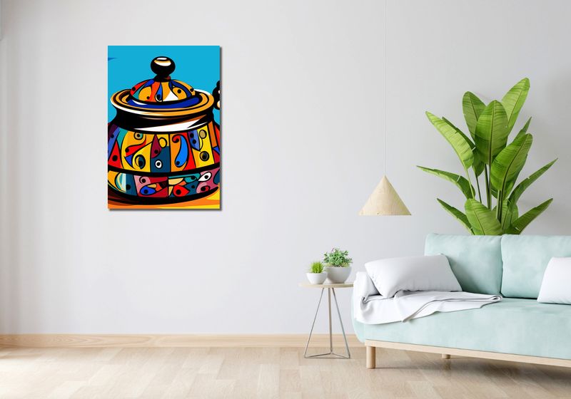 Obraz 60x90cm Może Herbatki? zdjęcie 2