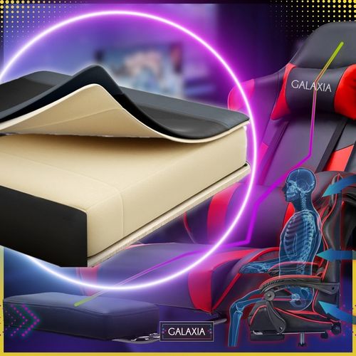 FOTEL GAMINGOWY BIUROWY Obrotowy Z Podnóżkiem Kubełkowy Krzesło Gamingowe na Arena.pl