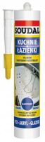 Silikon sanitarny neutralny biały Soudal 300 ml