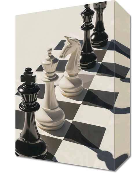 Obraz 20x30cm Szach i Mat zdjęcie 1