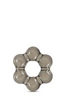 stay hard thick bead cock ring black