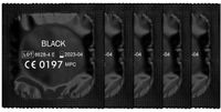 Czarne Prezerwatywy Amor Black - 5 Szt.