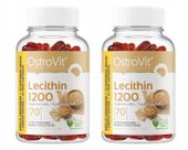2X OSTROVIT LECITHIN 1200 140 kaps LECYTYNA PAMIĘĆ