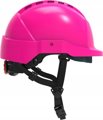 Kask ochronny budowlany hełm do pracy BHP różowy EN 397 Protekt Atra na Arena.pl