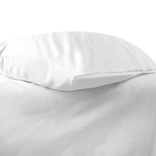 Poszwa hotelowa na zakładkę GŁADKA biała/220x200 na Arena.pl