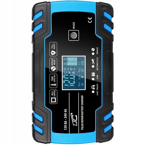 PROSTOWNIK AUTOMATYCZNY SAMOCHODOWY FUNKCJA NAPRAWY DO AKUMULATORÓW 12V 24V na Arena.pl