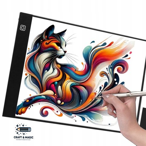 TABLET GRAFICZNY - ROZMIAR A4 - PREZENT POD CHOINKĘ - DESKA KREŚLARSKA na Arena.pl