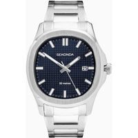 Zegarek Męski Sekonda 30275 srebrny bransoleta