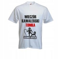KOSZULKA t-shirt na WIECZÓR KAWALERSKI z imieniem