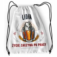 Plecak Dla Lidii Sportowy Szkolny Worek Torba Z Nadrukiem Ze Zdjęciem
