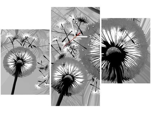 60CM 90 ZEGAR 3 ELEM DMUCHAWCE CZERNI BIELI ŚCIENNY na Arena.pl