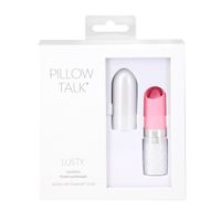 pillow talk - lusty luxurious flickering massager pink