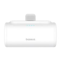 powerbank baseus compact 5000mah, 20w, usb-c (biały)
