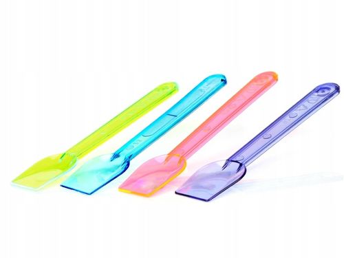 Łopatki łyżeczki do lodów gofrów neonowe 1kg na Arena.pl