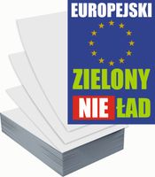 Ulotki A5 reklamowe firmowe 1000 szt projekt w cenie EUROPEJSKI ZIELONY ŁAD