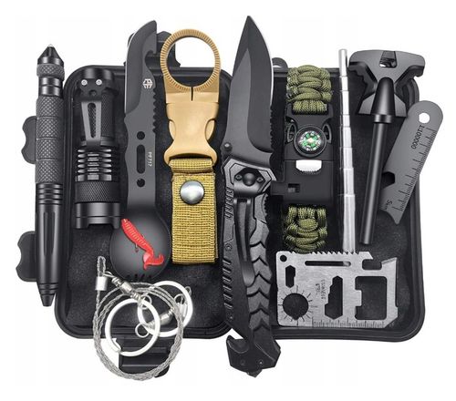 WOJSKOWY MEGA ZESTAW XXL Survivalowy PRZEŻYCIA na Arena.pl