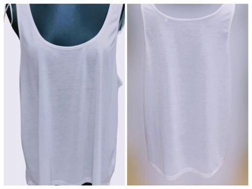 Bluzka TOP TANK gładka BIAŁA Infinity Woman BASICS r 44 ( 2XL ) na Arena.pl