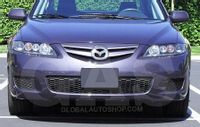 Mazda 6 -Chromowane Listwy Grill Chrom Atrapy Zderzaka Tuning