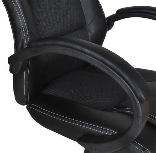 Fotel biurowy sportowy basic - czarny na Arena.pl