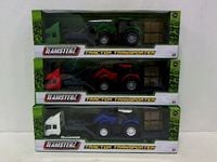 Auto transporter+traktor metal 3 kol 1372847