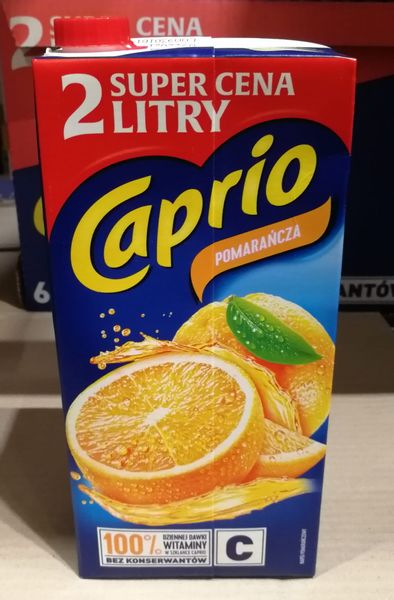 Caprio 2l Pomarańcza zdjęcie 1